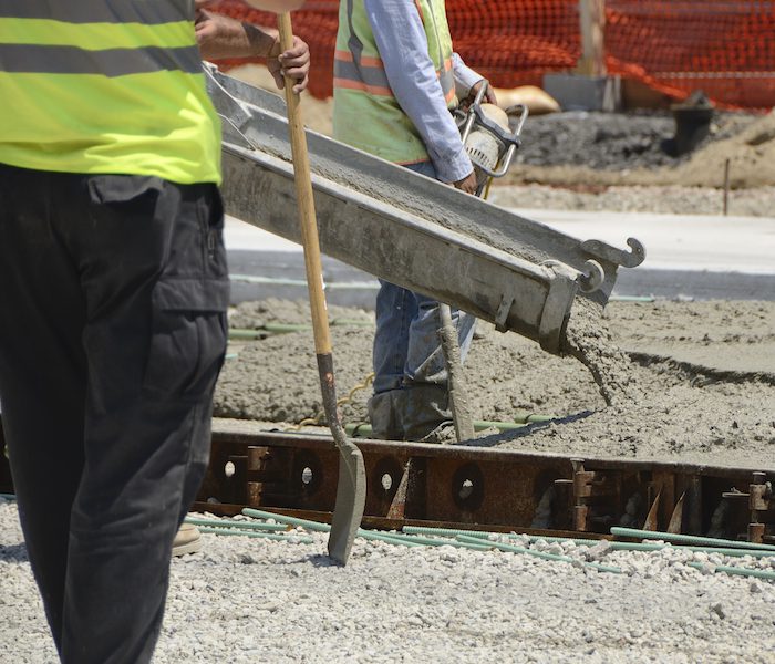 Professional concrete installation in Wells Branch, TX